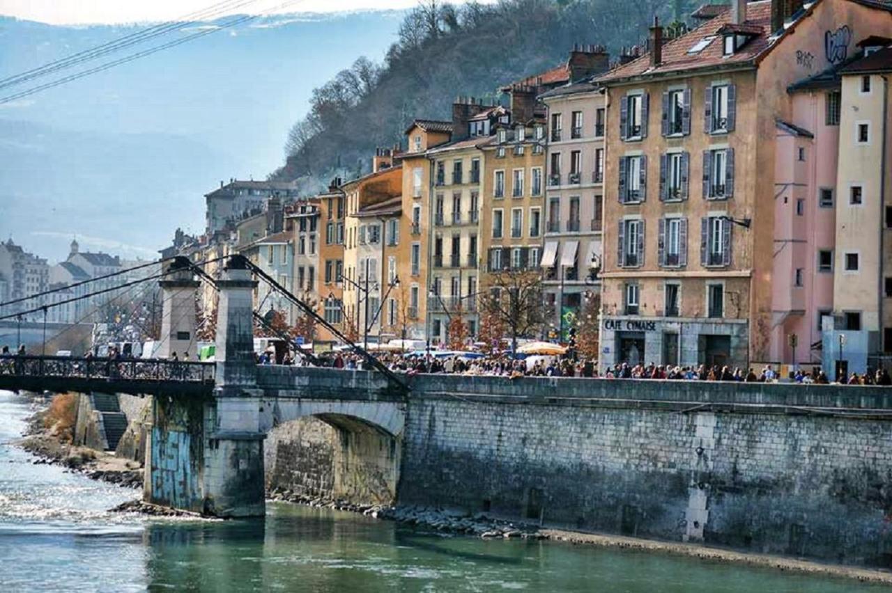 Le Baudelaire - Cosy Studio et Parking à Grenoble Extérieur photo
